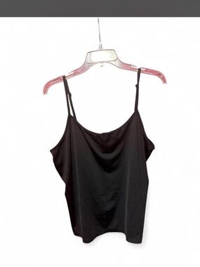 Lane Bryant Black Adjustable Strap Camisole